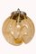 Mid-Century Pendant Light With Murano Blown Glass Globe, Italy, Image 5