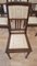 Sedie da pranzo vintage in quercia, XX secolo, set di 6, Immagine 8