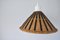 Vintage Scandinavian Rattan Pendant, 1960s 6