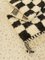 Vintage Classic Chess Berber Rug, Image 5