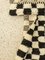 Vintage Classic Chess Berber Rug 9