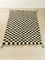 Vintage Classic Chess Berber Rug, Image 3