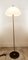 Lámpara de pie de vidrio acrílico, mármol y latón, Imagen 5