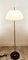 Lámpara de pie de vidrio acrílico, mármol y latón, Imagen 7