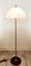 Lámpara de pie de vidrio acrílico, mármol y latón, Imagen 3
