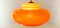 Lámpara colgante de policarbonato naranja, Imagen 2