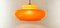 Lámpara colgante de policarbonato naranja, Imagen 7