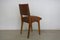 Esszimmerstühle aus Eichenholz & Leder von Jens Risom für Knoll International, 1950er, 4er Set 6