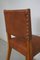 Dining Chairs in Oak Wood and Leather attributed to Jens Risom for Knoll International, 1950s, Set of 4, Image 10