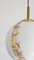 Italian Murano Glass Ball Pendant Lamp from Venini, 1960s, Image 3
