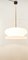 Lámpara colgante vintage de policarbonato, años 60, Imagen 1