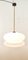 Lámpara colgante vintage de policarbonato, años 60, Imagen 5