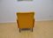 Art Deco Armchair With Honey-Yellow Velvet Upholstery, 1960s 7