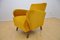 Art Deco Armchair With Honey-Yellow Velvet Upholstery, 1960s 11