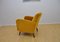 Art Deco Armchair With Honey-Yellow Velvet Upholstery, 1960s 8