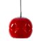 Lámpara colgante roja de Peill & Putzler, Imagen 5