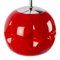 Red Pendant Lamp from Peill & Putzler, Image 1