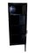 Black French Art Deco Corner Cupboards With Macassar Veneer High Gloss, Set of 2 4