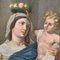 Madonna col Bambino, XIX secolo, Olio su tela, Incorniciato, Immagine 5