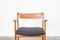 Dänische Vintage Eichenholz Stühle für Bramin, 1960er, 2er Set 5