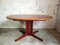 Ausziehbarer skandinavischer Vintage Teak Tisch, 1960er 6