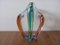 Vintage Metallurgic Glass Vase, Czechoslovakia, 1960s 10