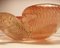 Italienische Mid-Century Schale aus Sommerso Muranoglas in Rosa & Gold von Archimede Seguso 10