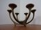 Brutalist Austrian Bronze Candleholder, 1960s 23