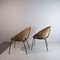 Italian Rattan Egg Chairs, 1950s, Set of 2, Image 3