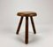 Vintage Modernist Stool, 1950s 8