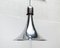 Lámpara colgante italiana vintage de plata, años 70, Imagen 51