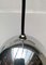 Vintage Italian Silver Pendant Lamp, 1970s, Image 38