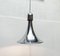 Vintage Italian Silver Pendant Lamp, 1970s, Image 41