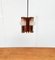 Mid-Century German Glass and Copper Pendant Lamp from Cosack, 1960s 94