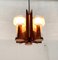 Mid-Century German Glass and Copper Pendant Lamp from Cosack, 1960s, Image 21