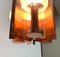 Mid-Century German Glass and Copper Pendant Lamp from Cosack, 1960s 82