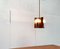Mid-Century German Glass and Copper Pendant Lamp from Cosack, 1960s, Image 16