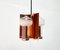 Mid-Century German Glass and Copper Pendant Lamp from Cosack, 1960s 79