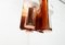Mid-Century German Glass and Copper Pendant Lamp from Cosack, 1960s, Image 97