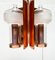 Mid-Century German Glass and Copper Pendant Lamp from Cosack, 1960s 67