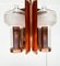 Mid-Century German Glass and Copper Pendant Lamp from Cosack, 1960s, Image 67