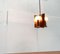 Mid-Century German Glass and Copper Pendant Lamp from Cosack, 1960s 74