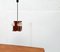 Mid-Century German Glass and Copper Pendant Lamp from Cosack, 1960s, Image 98