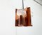 Mid-Century German Glass and Copper Pendant Lamp from Cosack, 1960s, Image 84