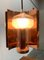 Mid-Century German Glass and Copper Pendant Lamp from Cosack, 1960s 37