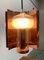 Mid-Century German Glass and Copper Pendant Lamp from Cosack, 1960s, Image 37