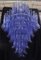 Round Periwinkle Color Chandelier by La Murrin, 1980s, Image 5