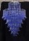 Round Periwinkle Color Chandelier by La Murrin, 1980s, Image 9