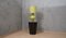 Green Glass Blown Murano & Brass Table Lamp in the Style of Vistosi, 1980s, Image 5