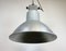 Lámpara colgante industrial de aluminio de Elektrosvit, años 60, Imagen 8